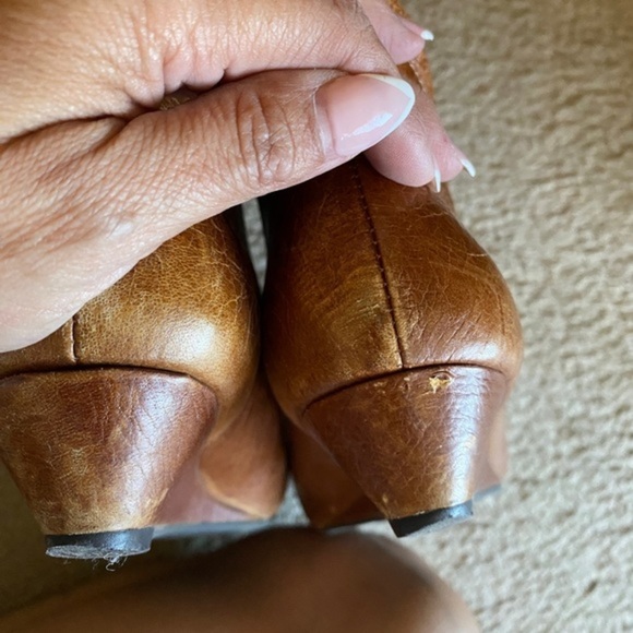 Steven by Steve Madden cognac leather riding boots - Picture 10 of 10